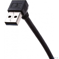 Кабель адаптер угловой KS-is KS-401O USB 3.0 M-F, левый