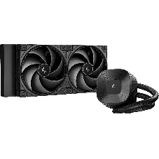 Система жидкостного охлаждения Deepcool LE240 V2 Zero Dark Soc-AM5/AM4/1200/1700/1851 черный 4-pin 28.2-31.6dB Al 220W 1359gr Ret (R-LE240ZERO-BKLNMD-G-1)