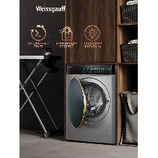 Стиральная машина Weissgauff WM 58411 Direct Drive Inverter Premium Steam Steel