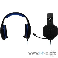Гарнитура Sven AP-U980MV синий-чёрный, проводная, USB
