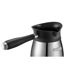 Электрическая турка Centek CT-1098 SS(металл) 0.5л, 1000Вт, нерж.сталь, съемная мягкая ручка