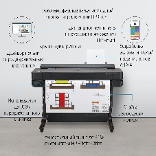 Плоттер струйный HP Designjet T630 (5HB11A/5HB11D), A0, 36