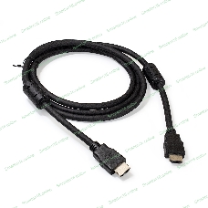 Кабель HDMI Exegate EX287723RUS EX-CC-HDMI2-1.8F (19M/19M, v2.0, 1,8м, 4K UHD, Ethernet, ферритовые кольца, позолоченные контакты)