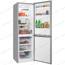 Холодильник Nordfrost NRB 162NF S серебристый двухкамерный 205/105 л морозилка снизу