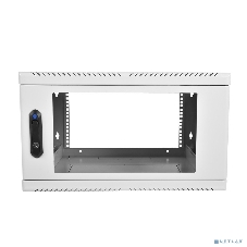 Шкаф телеком. настен, 6U, 600x650 дверь стекло (ШРН-6.650) (1 коробка)