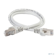 Коммутационный шнур (патч-корд) ITK PC01-C5EFL-3M, cat.5e FTP, LSZH, 3м, серый