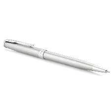 Ручка шариковая Parker Sonnet Core K526 (CW1931512) Stainless Steel CT, M, черные чернила, подарочная коробка