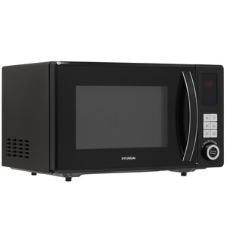 Микроволновая печь Hyundai HYM-D3010 черный, 23 л, 800 Вт, переключатели - кнопки, поворотный механизм