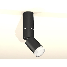 Светильник Ambrella Light XM6313105 SBK/FR/CL черный песок/белый матовый/прозрачный MR16 GU5.3