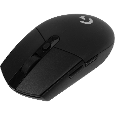 Мышь беспроводная Logitech G304 Lightspeed черный, 12000 dpi, радиоканал, USB, кнопки - 6