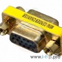 Переходник Rexant гн.VGA - гн.VGA GOLD