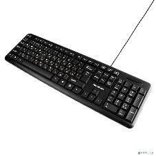 Клавиатура проводная Гарнизон GK-100XL, USB, черный, кабель 2м