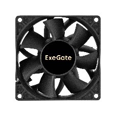 Вентилятор 24В DC ExeGate EX09238B2P-24 (92x92x38 мм, 2-Ball (двойной шарикоподшипник), 2pin, 5000RPM, 56dBA)