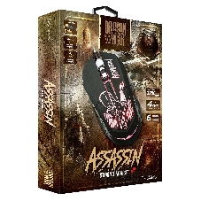 Мышь проводная Qumo Dragon War Assassin M33 черный, 3200 dpi, USB, кнопки - 6