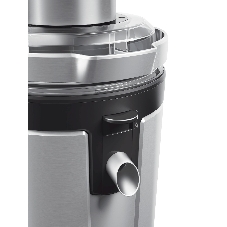 Соковыжималка Bosch MES4010 серебристый/черный, центробежная, 1200 Вт, 1500 мл, механическое