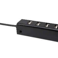 Разветвитель USB Rexant на 7 портов черный