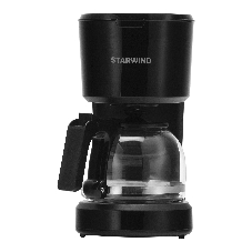 Кофеварка капельная Starwind STD0610 черный, исп. кофе - молотый, 0.6 л, 600 Вт.