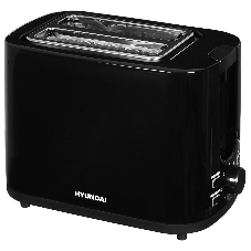 Тостер Hyundai HYT-3501 черный, 900 Вт, 2 слота