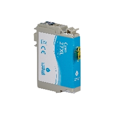 Струйный картридж Sakura C13T27124022 (27XL Cyan) для Epson, голубой, 14,6 мл., 1100 к.