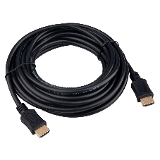 Кабель HDMI Cablexpert CC-HDMI4L-5M, 19M/19M, v2.0, Light, позол.контакты, экран, 5м, черный, пакет