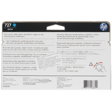 Картридж струйный HP 727 B3P19A голубой для HP DJ T920/T1500 (130мл)