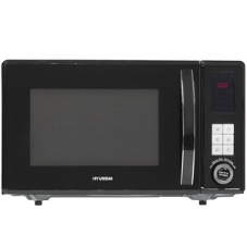 Микроволновая печь Hyundai HYM-D3010 черный, 23 л, 800 Вт, переключатели - кнопки, поворотный механизм