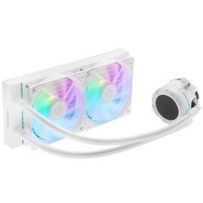 Система жидкостного охлаждения ID-Cooling SL240 XE ARGb белый 120мм алюминий+медь 1800rpm 30db 4-pin 300W