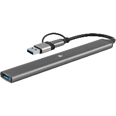 USB-концентратор Digma DHUB-7USB-AC-3.0, USB-C + USB-A, USB 3.0 7 портов, USB