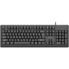 Комплект клавиатура+мышь Acer OCC500 проводной, USB, 1200 DPI, черный