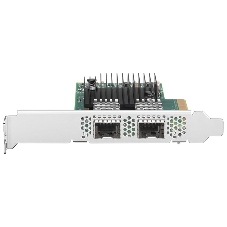 Сетевая карта ConnectX-4 Lx EN network interface card, 25GbE dual-port SFP28, PCIe3.0 x8, tall bracket, SR-IOV, TCP/UDP, MPLS, VxLAN, NVGRE, GENEVE, iSER, NFS RDMA, SMB Direct, ROHS R6