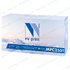 Картридж лазерный NVPrint совместимый Ricoh Aficio MP C2551 желтый для MP C2051/C2051AD/C2551/C2551AD (9500k)