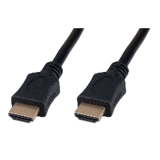 Кабель HDMI Cablexpert CC-HDMI4L-5M, 19M/19M, v2.0, Light, позол.контакты, экран, 5м, черный, пакет