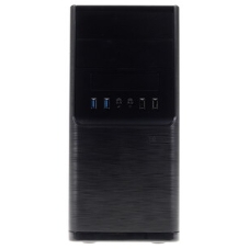 Компьютерный корпус InWin POWERMAN ES701BK USB 3.0 (Mini Tower, mATX, 450W PM-450ATX, USB 3.0x2, USBx2 + Audio, черный)