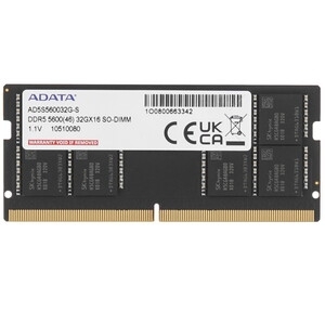 Оперативаня память ADATA DDR5 R-DIMM 32GB 5600MHz 1*32GB ECC Reg 1.1V CL46-45-45 SINGLE TRAY