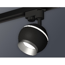 Светильник Ambrella light XT1102004 SBK/MCH черный песок/хром матовый GU5.3 LED 3W 4200K (A2521, C1102, N7033)