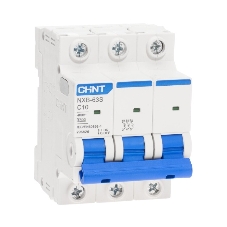 Выключатель автоматический CHINT 3п C 10А 4.5кА NXB-63S