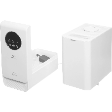 Увлажнитель воздуха Royal Clima VOLPE RUH-VP270/6.5E-WT белый, 30 м², 6.5 л, ультразвуковой, производительность 270 мл/ч, гигростат, ароматизация, управление по Wi-Fi (SmartLife), пульт ДУ
