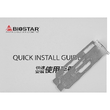 Видеокарта Biostar GeForce GT 210, 1 GB DDR3, 64 bit, HDMI, DVI-I, VGA, GPU 589 MHz