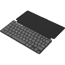 Клавиатура Logitech Keys to Go 2 беспроводная, Bluetooth, серый, английская раскладка