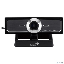 Веб-камера Genius WideCam F100 V2 1920x1080, 30 кадр/с, USB Type-A, микрофон, универсальное крепление
