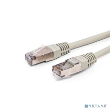 Кабель патч-корд, Filum FL-F5-3M F/UTP 5e cat. 3м, 26AWG(7x0.16 мм), омедненный алюминий (CCA), PVC, серый
