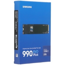 Накопитель SSD Samsung 990 EVO Plus, 1024 Gb, M.2 2280, PCIe 4.0 x4, NVMe, R/W 7150/6300