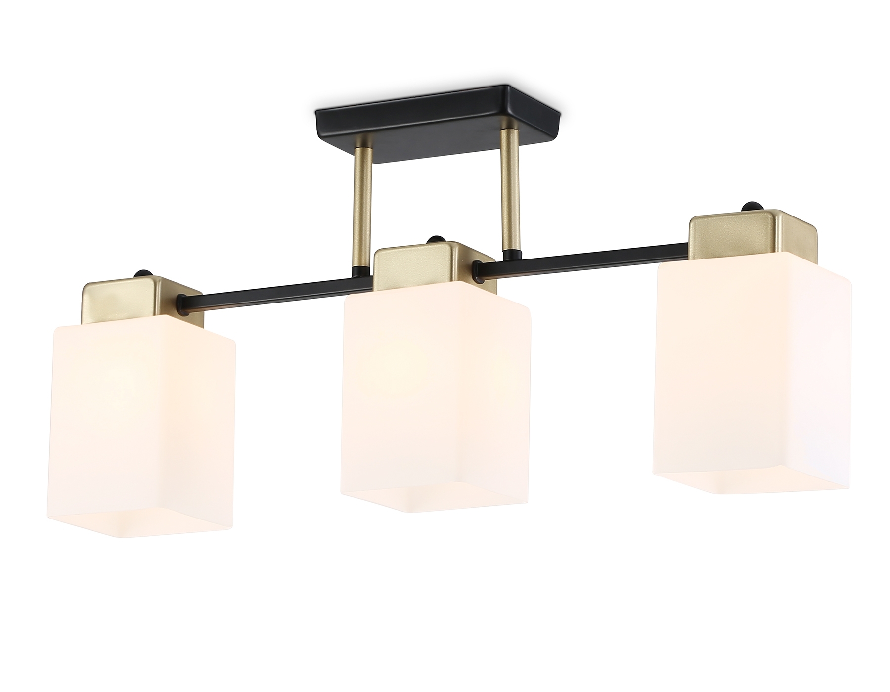 Светильник Ambrella light TR303046/3 BK/GD черный/золото E27/3 max 60W 540*100*270