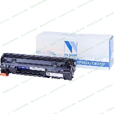 Картридж лазерный NVPrint совместимый HP CF283X/Canon737 LJ Pro 201dw/n/MFP M225dn/dw (2200k)