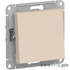 Механизм переключателя 1-кл. AtlasDesign (сх.6) 10АХ беж. SchE ATN000261