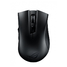 Мышь беспроводная ASUS ROG Strix Carry черный, 7200 dpi, радиоканал, Bluetooth, USB, кнопки - 6