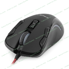 Мышь проводная Crown Gaming CMXG-804 черный, 2000 dpi, USB, кнопки - 9
