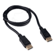 Кабель DisplayPort Cablexpert CC-DP8K-1M, 20M/20M, v1.4, 8К, медь, тройной экран, 1м, черный, пакет