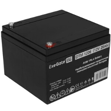 Батарея для ИБП ExeGate DT 1226 (12V 26Ah), клеммы под болт М5