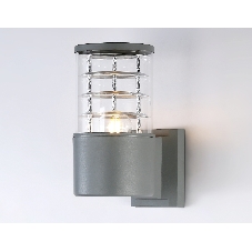 Светильник Ambrella light ST2521 GR/CL серый/прозрачный IP54 E27 max 40W 200*110*155